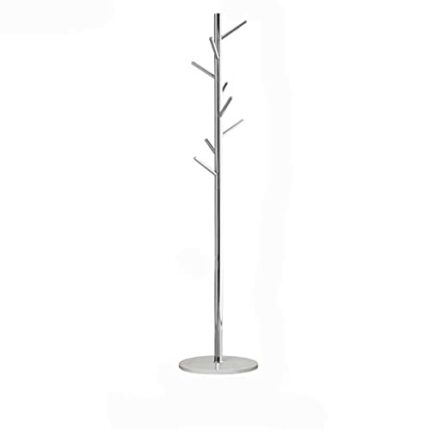 maozi Clothes Organizer Rack Bathroom Outdoor Standing Hanger Standing Furniture Bedroom Floor-to-ceiling Hanger (Color : Argento, Size : Light G