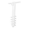 TOPINCN Beach Umbrella Sand Anchor, One Size Fits All Beach Umbrellas, with 5-Spiral Design, Safe Stand for Strong Winds