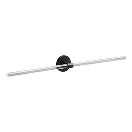 MIAOHY Towel Rack for Bathroom Bathroom Accessories Hand Towel Bar Wall Mounted Kitchen Towel Holder (Color : Argento, Size : 23.6 Inches)