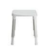 Croydex Large Adjustable Shower Stool, White