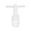 TOPINCN Beach Umbrella Sand Anchor, One Size Fits All Beach Umbrellas, with 5-Spiral Design, Safe Stand for Strong Winds