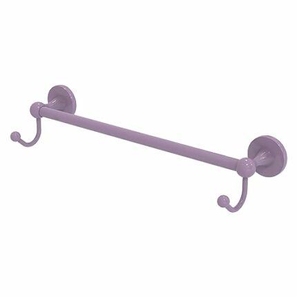 Allied Brass SL-41-24-HK-LVN Shadwell Collection 24 Inch Towel Bar with Integrated Hooks, Lavender