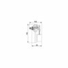 Wirquin Topy 3/8 inch 10mm Brass Side Entry Inlet Float Valve 16300501, Multi-Colour