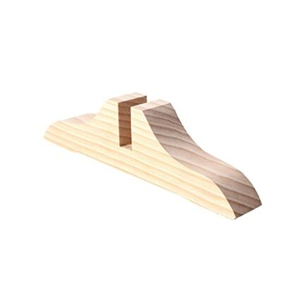 POHOVE Folding Room Divider Stand,Screen Panel Feet,Room Divider Bracket,Wood Base Partition Base Support Legs For Hotel Home Office(Primary Colo