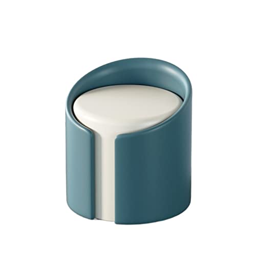 LEIGE Makeup Stool, Living Room Sofa Stool, Bedroom Dressing Table Stool, Round Pier (Color : 3-pack, Size : Talla �nica)