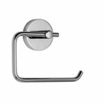 Croydex QM411141 Flexi-Fix Pendle Toilet Roll Holder, Chrome, Metal, 160 x 135 x 42mm