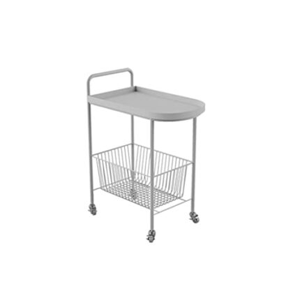 DINGZZ Kitchen Cart Storage Cart Simple Bedside Table Mini Mobile Coffee Table Storage Cart Kitchen Bathroom Cart (Color : E, Size : 1pcs)