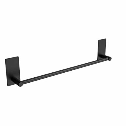 Towel Rail, No Drilling Bathroom Towel Rail, Self Adhesive Wall Mounted Hand Towel Holder Made of 304 Brushed Stainless Steel for Bathroom & Kitc