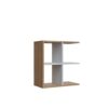 DECOROTIKA - Hamlet Side End Table, Coffee Table, End Table, Sofa Side Table, Cocktail Table with Open Shelves (Anthracite)