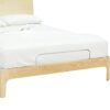 ECOHomes Mattress Retainer Bar for Foot of Beds for Home, RV | Non Slip Gaskets Metal Bar Holder for Bottom of Bed Frames & Adjustable Beds - Gua