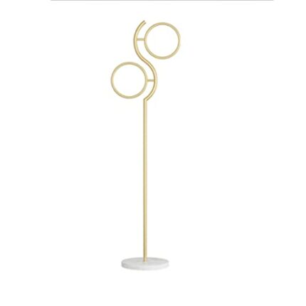 maozi Floor Hall Golden Metal Clothes Hanger Standing Coat Rack Foot Garment Entrance Coat Rack Home Furnitur