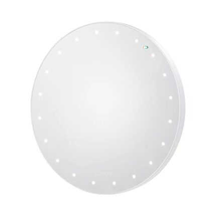 RIKI LOVES RIKI Fogless Shower and Shaving Mirror with Lights | Heated Instant Fog-Free Glass, Secure Magnetic Mount, HD LEDs and Rechargeable Ba
