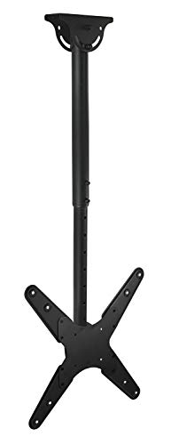 Mount-it! Premium Ceiling Mount TV Bracket | Vaulted Ceiling TV Mount for 23-42 inch Flat Screen TVs | Multiple VESA Patterns | Max TV Weight 110