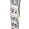 Croydex Arun Tall Pivoting Mirror Cabinet, Silver, 1200 mm
