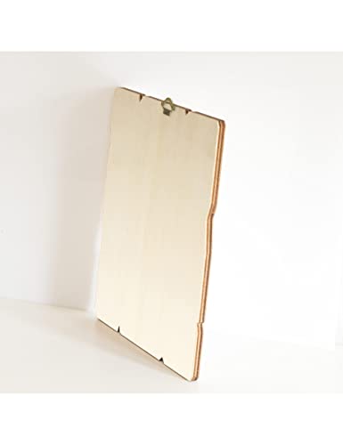 Fratelli Bonella | Vintage Style Shaped Wooden Picture of St. Nicholas 19x24 cm | Made in Italy