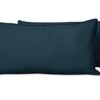 Vargottam Indoor/Outdoor Polyester Fabric Lumbar Pillow Cover, All-Weather Waterproof Rectangular Cushion Case for Patio Furniture, 16" x 24" Set