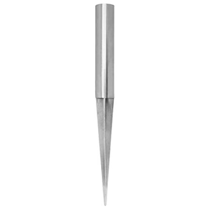 LEEFENGQI Galvanized Metal Soil Spear Ground Spike for Rotary Washing Line, Suitable for Rod/Bracket/Base in Dia. 40-50mm, Parasol cloth, Airer,