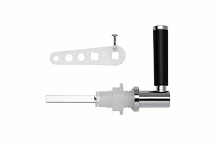 Croydex Noir Cistern Lever, Black
