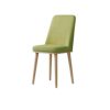 dining chair Kitchen Dining Room Furniture Chairs Fabric Upholstered Seat Dining Chair With Wood-Like Iron Feet Office Lounge Dining Kitchen Bedr