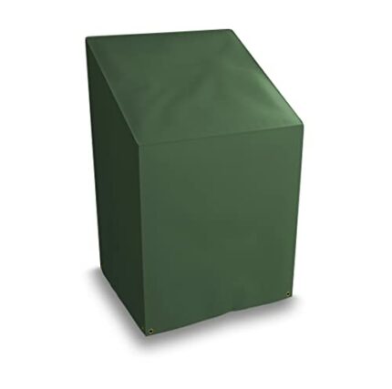 Bosmere All-Weather Stacking/Reclining Chair Cover, 100% Waterproof, UV Protected, Heavy Duty 600D Oxford Fabric, L61 W68 H107cm, 6A570G