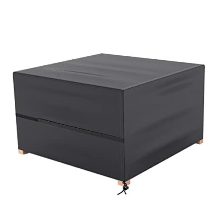 Garden Furniture Cover,Heavy Duty 420D Oxford Fabric,Waterproof,Windproof and Anti-UV Rectangular Patio Furniture Protective Cover for Garden Tab