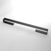 HIGOH Towel Racks, Towel Rail for Bathroom,Aluminum Towel Bar,Towel Holder,Bathroom No Drill Towel Hanger,Wall Mounted Coat Rail Kitchen Fabric H