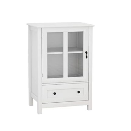 N/A Rolling Kitchen Trolley Island Cart Wood Top Storage Cabinet Utility With/Drawers For Living Room