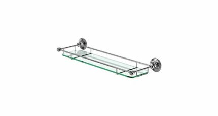 Burlington Shelf With Chrome Rail