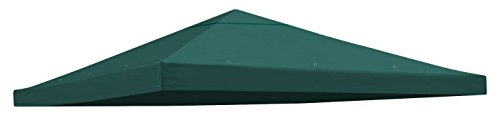 BenefitUSA Replacement 10'X10'Gazebo Canopy top Patio Pavilion Cover Sunshade Polyester Single Tier (Ecru)