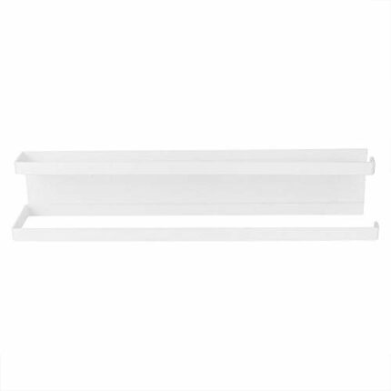 Cafopgrill Wall Mount Metal Towel Rack Magnetic Double Bath Towel Bar Towel Holder Rack Stainless Steel Bars Bathroom Towel Rack Hanger Holder Or