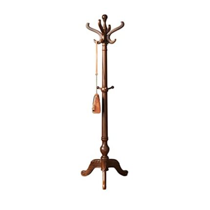DINGZZ All solid wood floor vertical hanger home coat rack living room bedroom office indoor coat rack