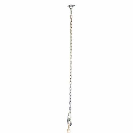 Heavy Duty Hanging Chair Chains and Hooks Hammock Swing Suspension Kit Adjustable Height Attachment for Ceilings and Stand - Max Load 400 kg (880