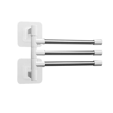 TBIIEXFL Swivel Towel Bars Towel Rack Holder Wall Mounted Rotatable Bathroom Accessories