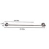 Towel Racks for Bathroom Shrink Towel Rack Stainless Steel,Bathroom Towel Holders Bath Towel Hooks Brushed Nickel Wall Mounted Towel Bar Rod Hang
