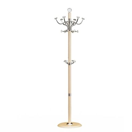 LUKEO Metal Coat Hanger Design Floor-to-ceiling Coat Rack Standing Bedroom Furniture Floor-to-ceiling Coat Hanger (Color : 3-pack, Size : Light G