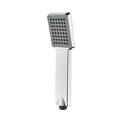 Ibergrif M20202 Shower Head, High Pressure Square Shower Heads, Universal Handheld Shower Head, Saving Shower Head, Rainfall Shower Head for Bath