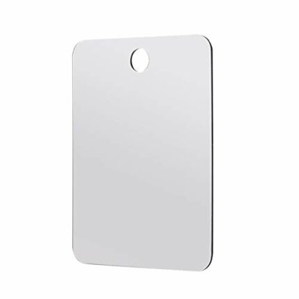 Tongdejing Anti-Fog Makeup Mirror- with Suction Cups, Shower Shave Makeup Mirror Fog-Free Portable Removable Travel Mirror, for Makeup Fogless Ba