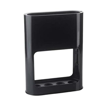 Umbrella Stand Entryway Umbrella Holder Umbrella Storage Rack with Removable Drip Tray Umbrella Bucket Umbrella Stand for Hallway - Black
