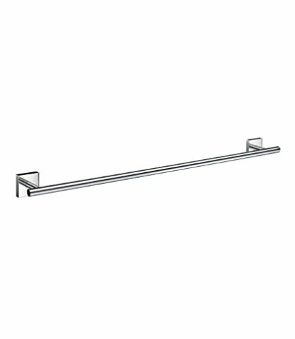 Smedbo "House" Chromed Single Towel Rail, Polished Chrome, 648 mm