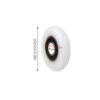8 Pack Shower Door Rollers Bottom Shower Door Rollers 23mm Wheel Diameter Glass Shower Door Wheels Shower Door Roller With 8 Pack Screws