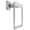 Croydex Flexi-Fix Easy to Fit Shoreditch Towel Ring with Zinc Alloy Construction, Chrome