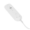 Remote Handset Controller 8 Pin Connection 2 Button Plastic Hand Control Replacement with Extension Coiled Cable for Lift Chair Power Recliner