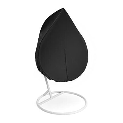 Navaris Hanging Chair Cover - 200x160cm Swing Chair Cover - Waterproof Egg Chair Cover with Zip - Outdoor Outside Garden Patio Cocoon Seat Cover