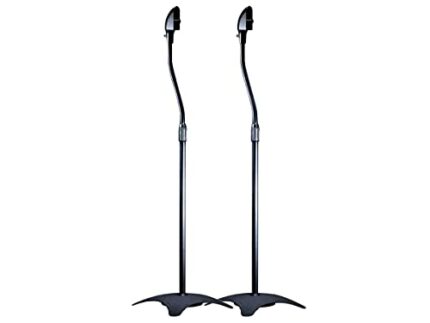 Monoprice Speaker Stand - Black (Set of 2)