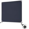 Spurgehom 6FT Single Panel Rolling Room Divider, Partition Privacy Screens with Wheels, Freestanding Fabric Room Panel, Portable Wall Divider for