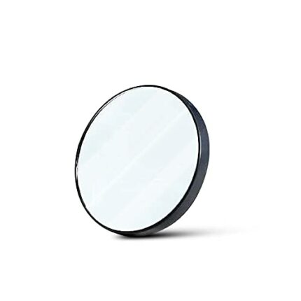 SPICOM 20x Magnifying Mirror With Suction Pads | Small Compact Magnification Mirror Eye Makeup | Professional Pocket Vanity Eyebrow Tweezing