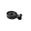 100pcs Heavy Duty Shade Cloth Clips - Sunshade Netting Grip, Plastic Shade Clamp, Greenhouse Clips, Round Tarp Clip, Black Lock Garden Fabric Sun