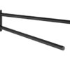 Wenko Bosio 19618100 Towel Rail with 2 Arms Stainless Steel