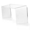 Adult Squatting Toilet Stool. This New 7" Clear PROPPR Squatting Stool is for Those with Low Height Toilets or just Starting to Prop. Perfect for