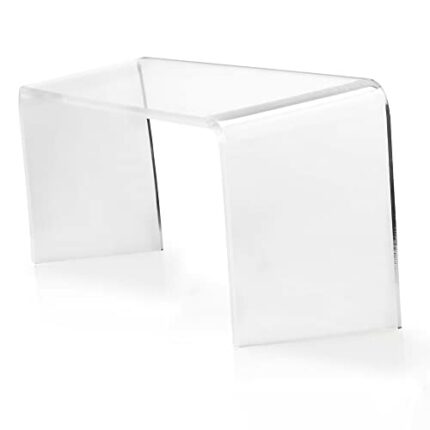Adult Squatting Toilet Stool. This New 7" Clear PROPPR Squatting Stool is for Those with Low Height Toilets or just Starting to Prop. Perfect for